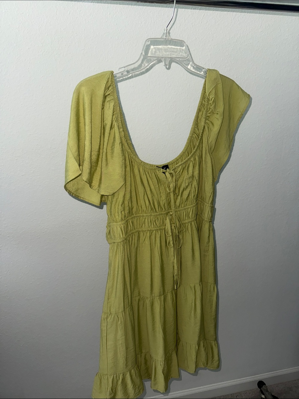 Blu Pepper Yellow Green Summer Dress